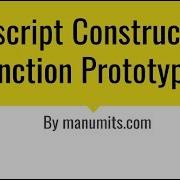 Javascript Constructor Function Prototype Call 917386777822 For Training Callroom Online