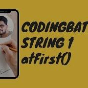 21 Codingbat String 1 AtFirst Java Coding Practice UiBrains By Naveen Saggam