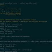 The Serverless Framework And OpenWhisk