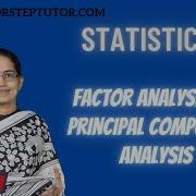 Factor Analysis Vs Principal Component Analysis FA Vs PCA Statistics Doorsteptutor Com