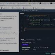 Amazon Coding Interview Question First Unique Character In A String