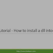 C Tutorial How To Install A Dll Into GAC