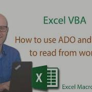 How To Use ADO And VBA To Read From Worksheets