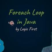 Java Foreach Loop Java Course In Tamil Logic First Tamil
