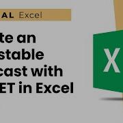 How To Create An Adjustable Forecast With The Excel OFFSET Function