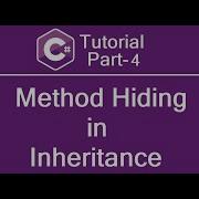 Method Hiding In Inheritance C C Tutorial Part 4