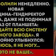 Новая генеральный директор уволила меня и потребовала систему я сказал ей что она ей не принадлежит