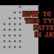 How To Print Half Pyramid Pattern In Java Part 2