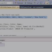 SQL Server ISNULL COALESCE Functions