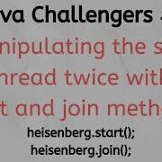 Start A Thread Twice In Java Challenger
