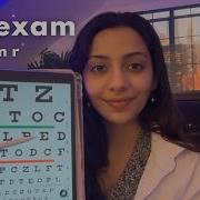 ASMR Specialized Eye Exam Detailed Vision Tests Light Triggers Lofi