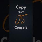 Copy Output From Chrome Devtools Coding Chrome Devtools