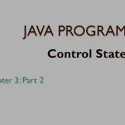 Java Programming Chapter 3 Part 2 Control Statements Looping Statements Jumping Statements