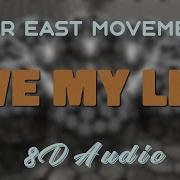 Far East Movement Feat Justin Bieber Live My Life 8D AUDIO