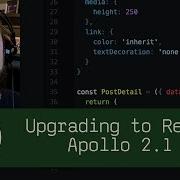 Upgrading To React Apollo 2 1 P5D50 Live Coding With Jesse