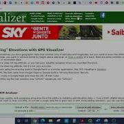 Interpolação 2 6 Adicionar Pontos Google Earth E Altimetria No GPS Visualizer Paulo Meliani