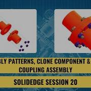 Практикум по сборке Solid Edge Шаблоны сборки клонирование компонентов и фланцевые соединения