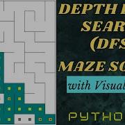 Depth First Search DFS In Python Python Maze World Pyamaze