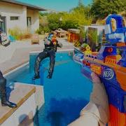Nerf War Mansion Battle