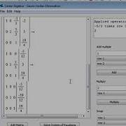 MAPLE WITH MATRICES AND SYSTEMS OF EQUATIONS