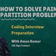 Painters Partition Problem Binary Search Aman Kumar Coding Interview Preparation