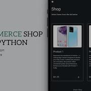 Simple Ecommerce App In Python Flet Tutorial