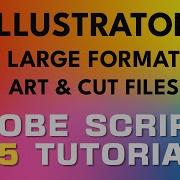 Adobe Script Tutorial 25 Illustrator Save Art And Cut Files