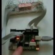 AVR ATmega128 7 Segment Clock Wmv