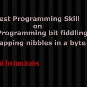 A C Programming Question On Swapping Nibbles In A Byte