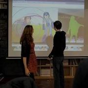 Lara Croft And Megaman Interactive Kinect Puppets
