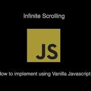 Infinite Scrolling Part1 How To Implement Using Vanilla JS