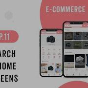 E Commerce App UI EP 11 Search Home Screens Speed Code