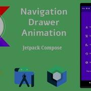 How To Implement Navigation Drawer Animation In Jetpack Compose Android Kotlin Make It Easy