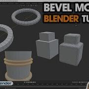 Using The BEVEL MODIFIER In Blender Blender Modifier Tutorial