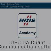 OPC UA Communication Settings