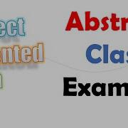 62 Java Abstract Classes Example