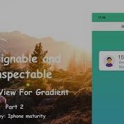 IBDesignable And IBInspectable On UIView Set Gradient