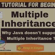 Multiple Inheritance In Java Java Tutorials