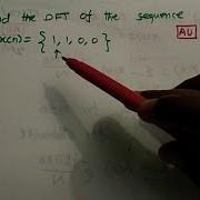 4 Point DFT Calculation Using Direct Method And Transformation Matrix Method 2 Marks
