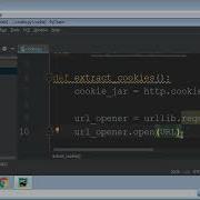 Extract Cookie Information In Python After Visiting A Website