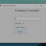 Currency Converter Using Python