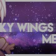 Sky Wings Meme Bright Colors Loop