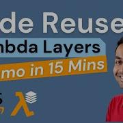 AWS Lambda Layers NodeJS Совместное использование кода между функциями Lambda