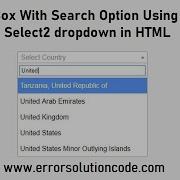 Выпадающий список Select Box с возможностью поиска с использованием JQuery Выпадающий список Se