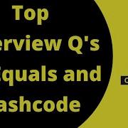 Equals And HashCode In Java Interview Questions And Answers Equals Hashcode Contract Code Decode