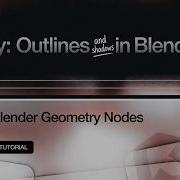 Finally Outlines Strokes In Blender Geometry Nodes