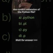 Very Important Python MCQ 2 Shorts CS With Durgesh Malakar Pythonprogramming