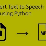 TEXT TO SPEECH USING PYTHON Create Your Own Audio Book