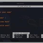 Shell Scripting Tutorial 2 If And Else Statement And For Loops