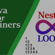 10 Java Tutorial For Beginners In Hindi Nested Loop Pyramid Program In Java Patterns In Java
